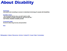 Tablet Screenshot of aboutdisability.com
